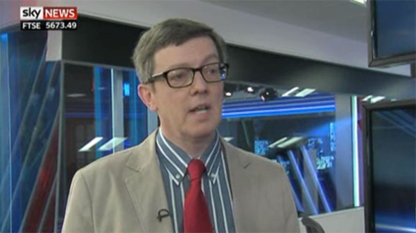 David Weston on Sky News, April 2012
